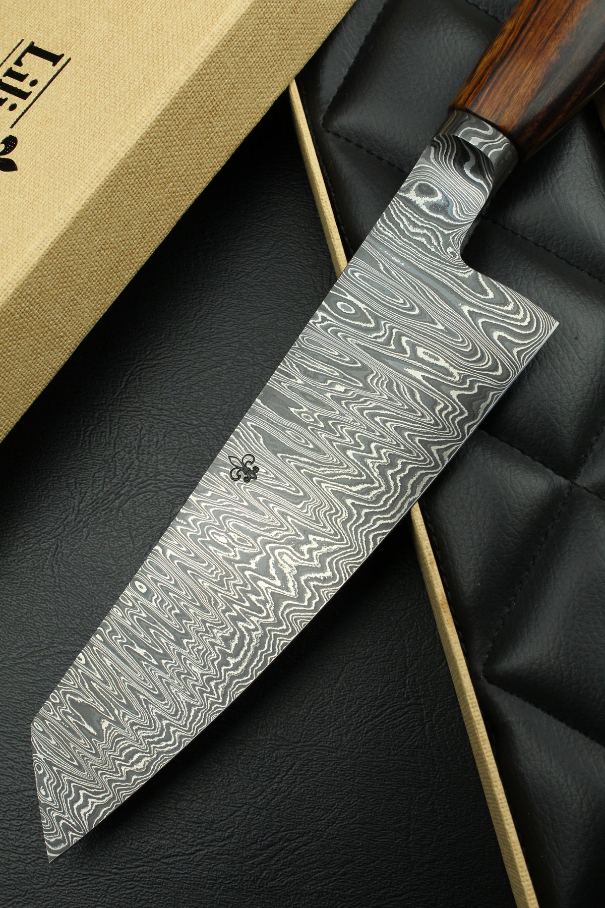 Santoku 185 exklusiv Wüsteneisenholz