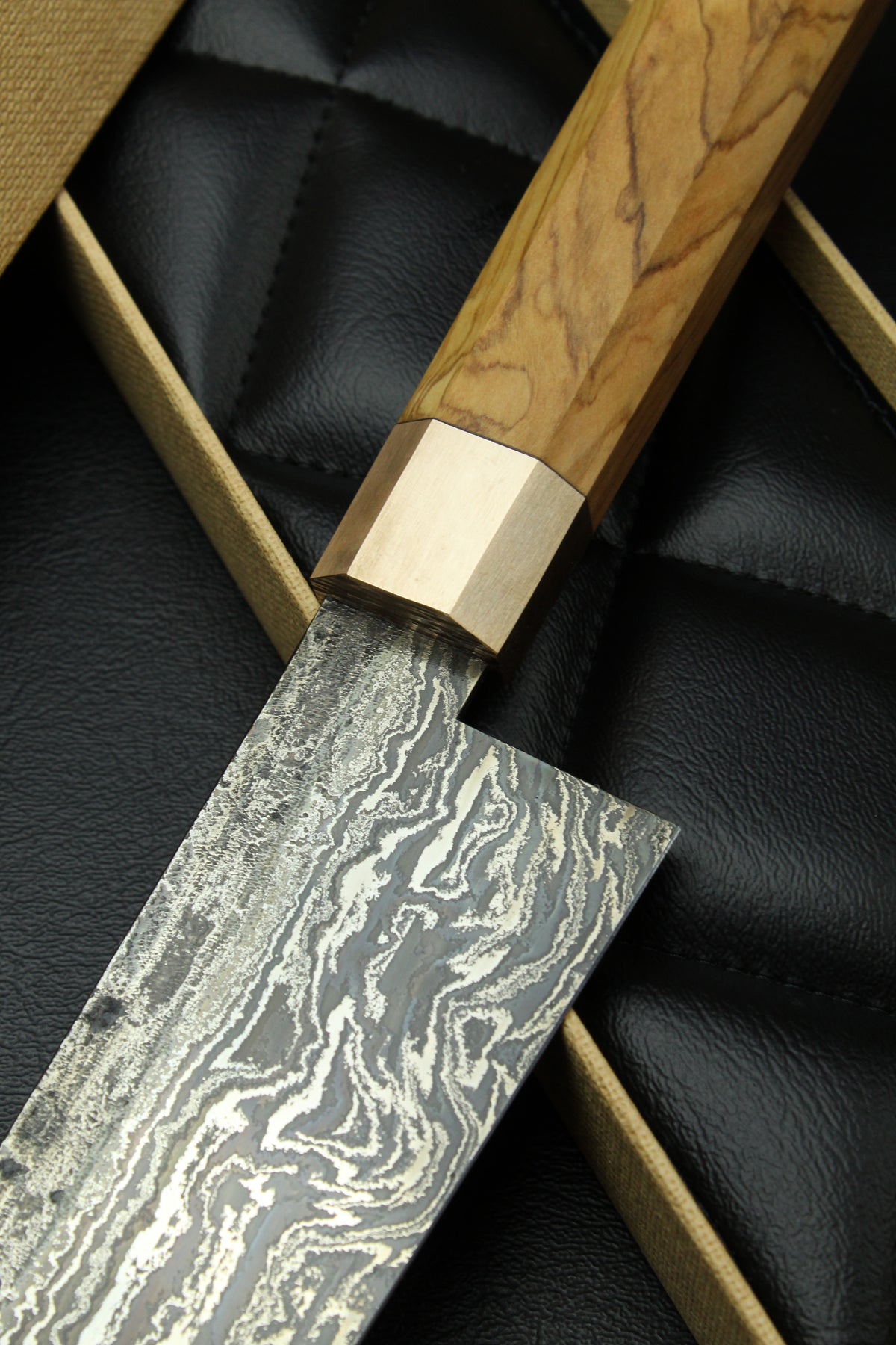 Damaszener Santoku 215 Oktogonal 1.0