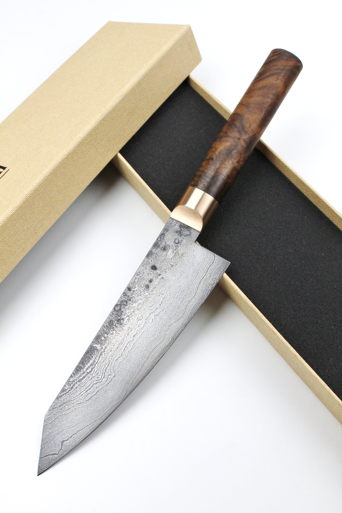 Damaszener Santoku Walnuss 500L
