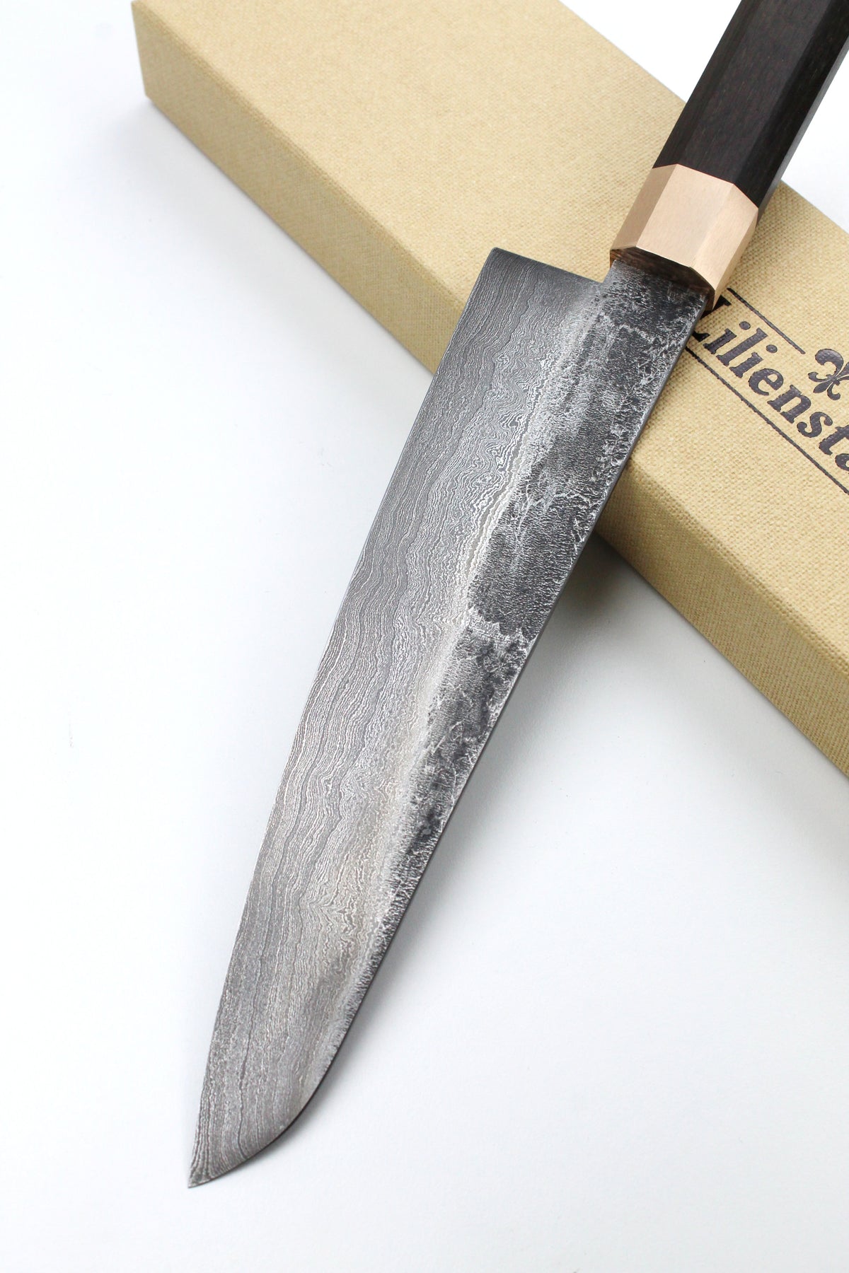 Damast-Gyuto 215 Achteck
