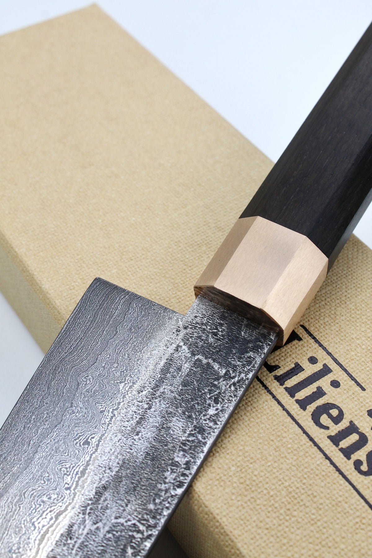 Damast-Gyuto 215 Achteck
