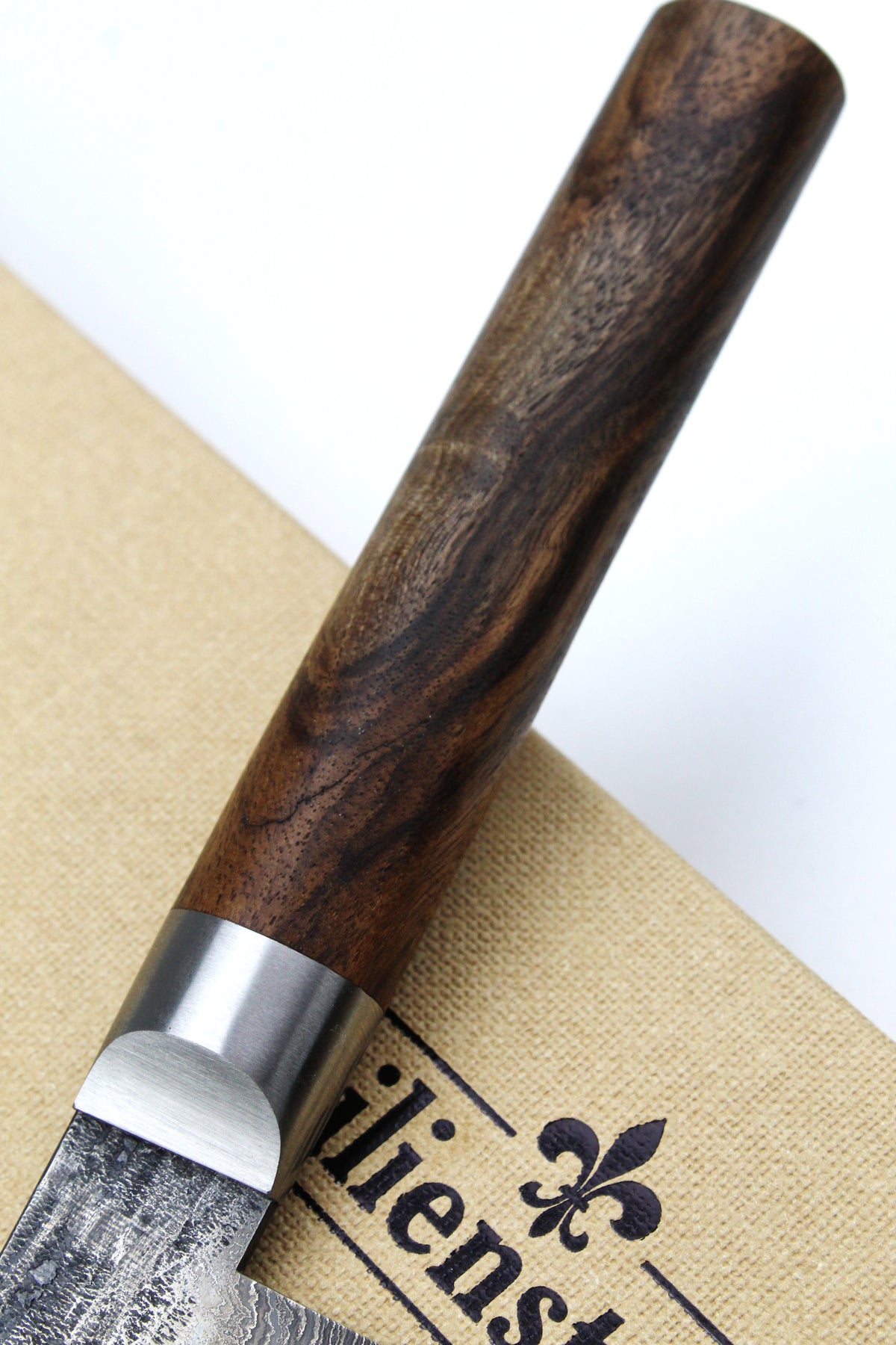 Damast-Gyuto 500L Walnussholz