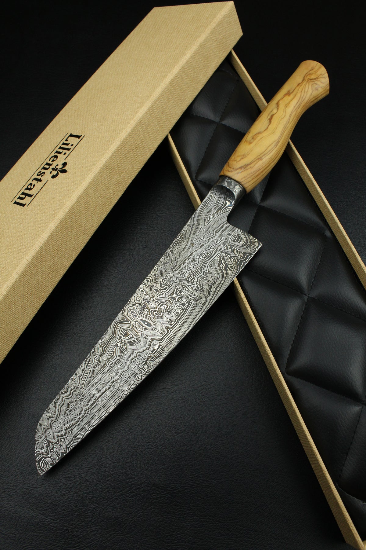 Gyuto Torsion 210 Olivgrün