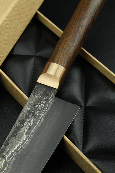 Damascus Gyuto 500L German Walnut – Lilienstahl