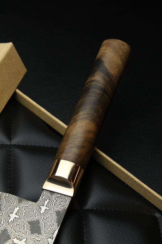 S-Damascus Gyuto Fall