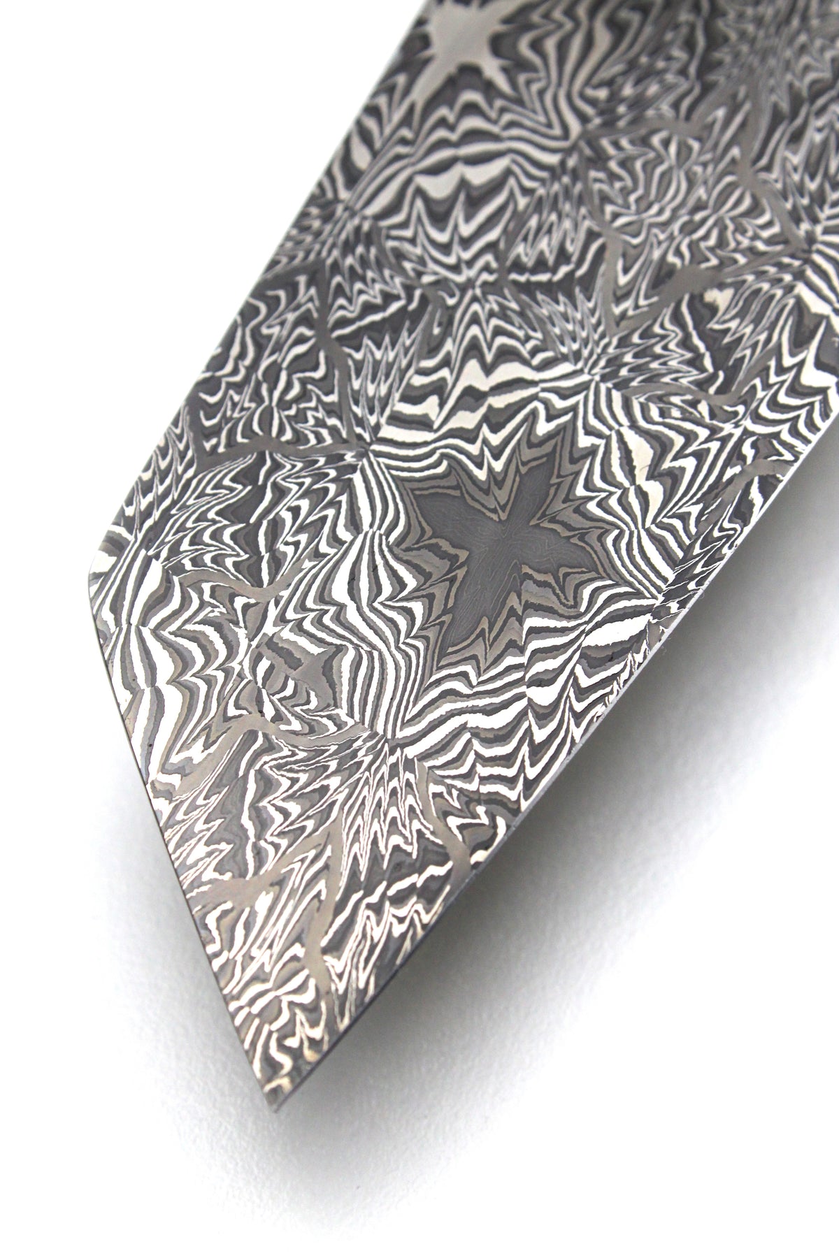 S-Damast Santoku Eingebettete Sterne