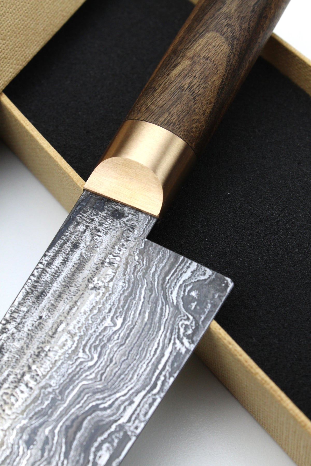 Damast-Gyuto HK Walnuss