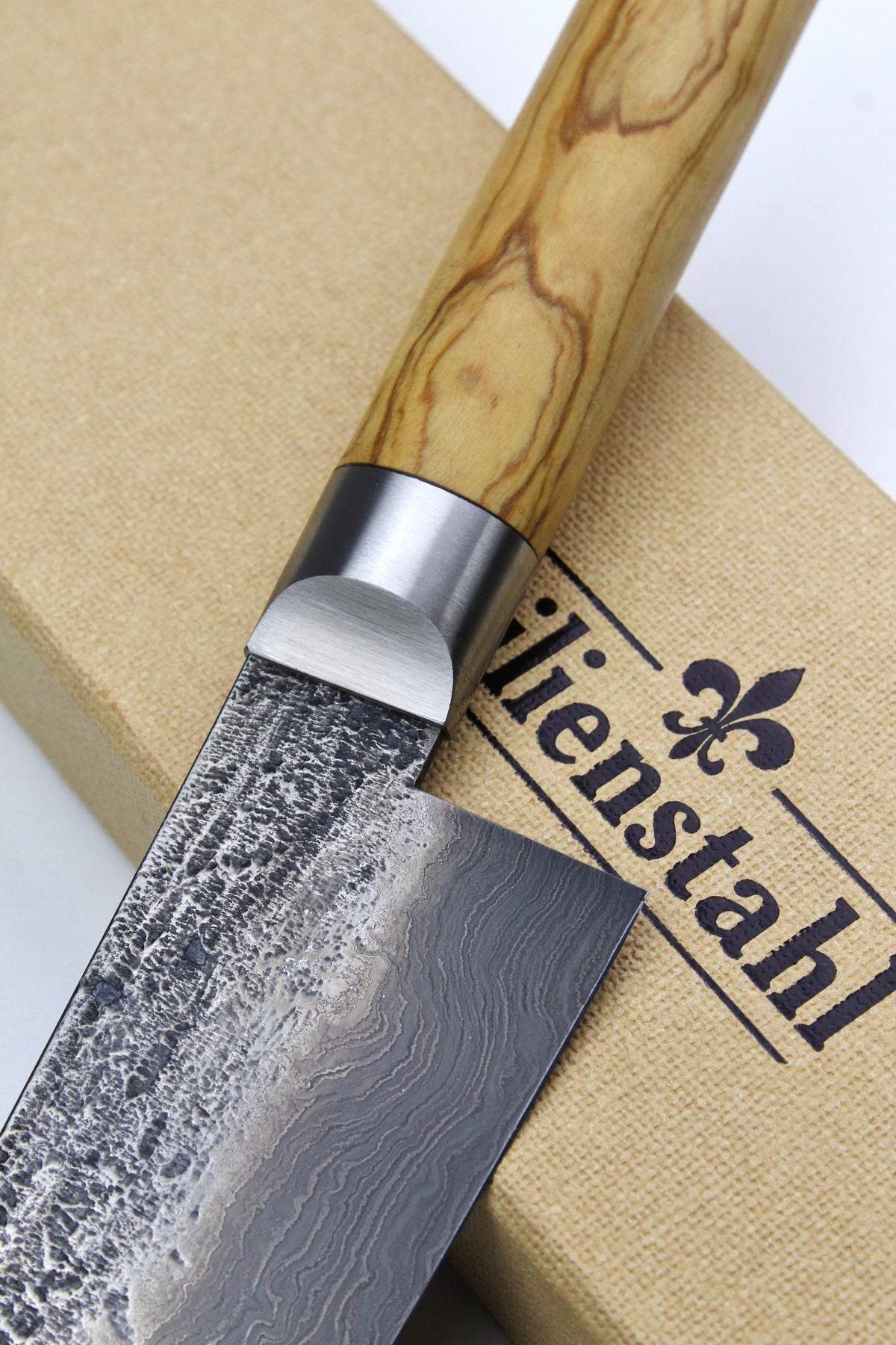Damast-Gyuto 500L Olive