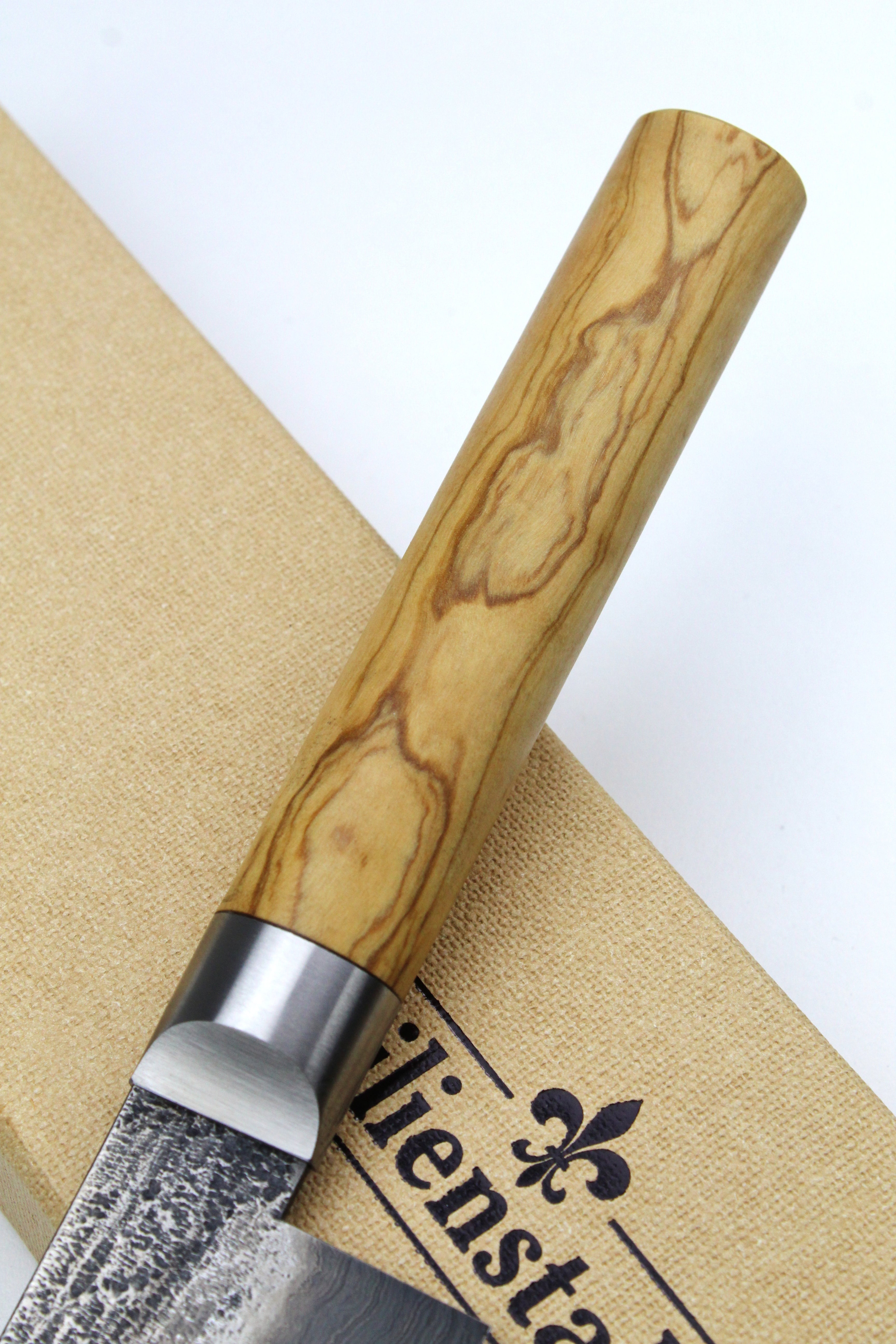 Damascus Gyuto 500L Olive