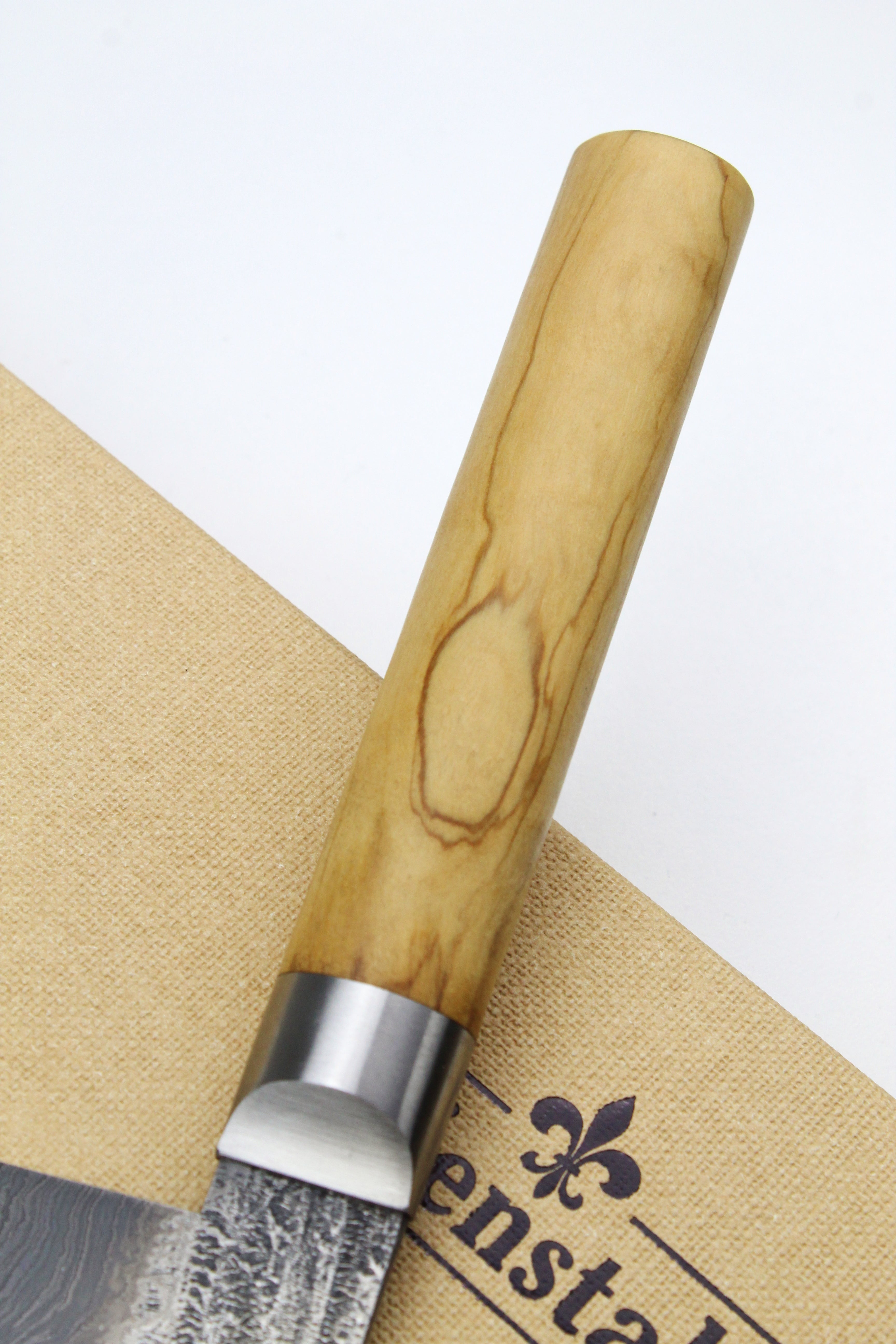 Damascus Gyuto 500L Olive