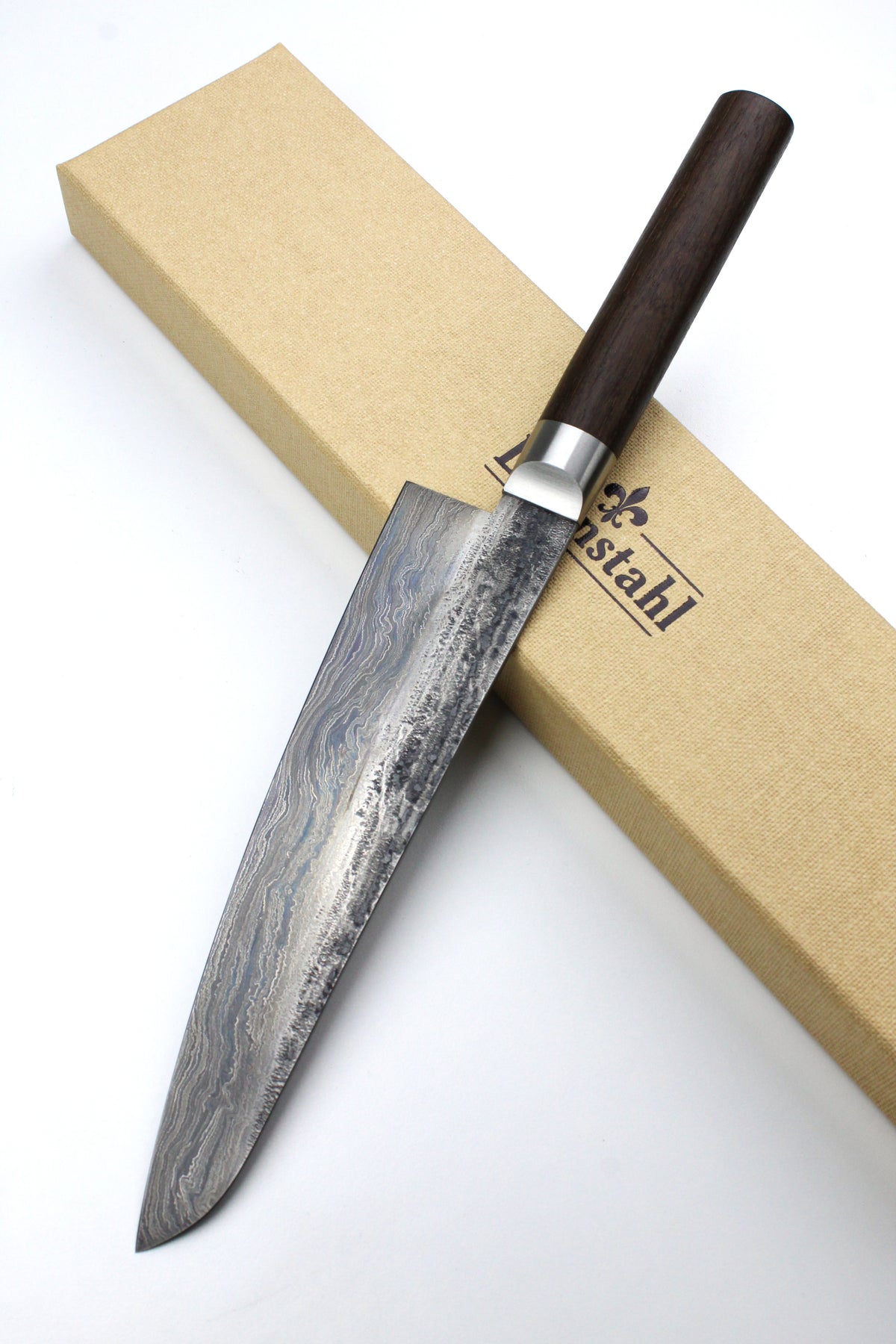 Gyuto Damast Moorholz 500L