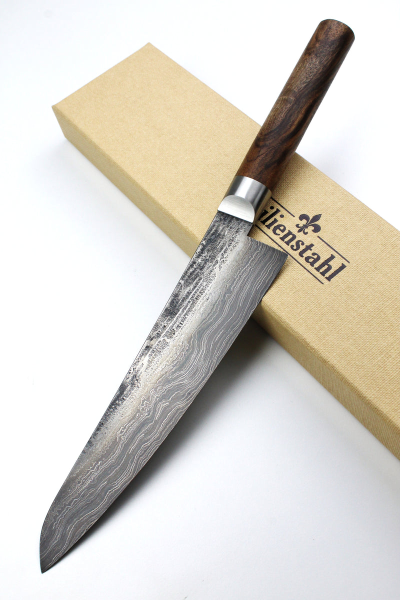 Damascus Gyuto 500L Walnut