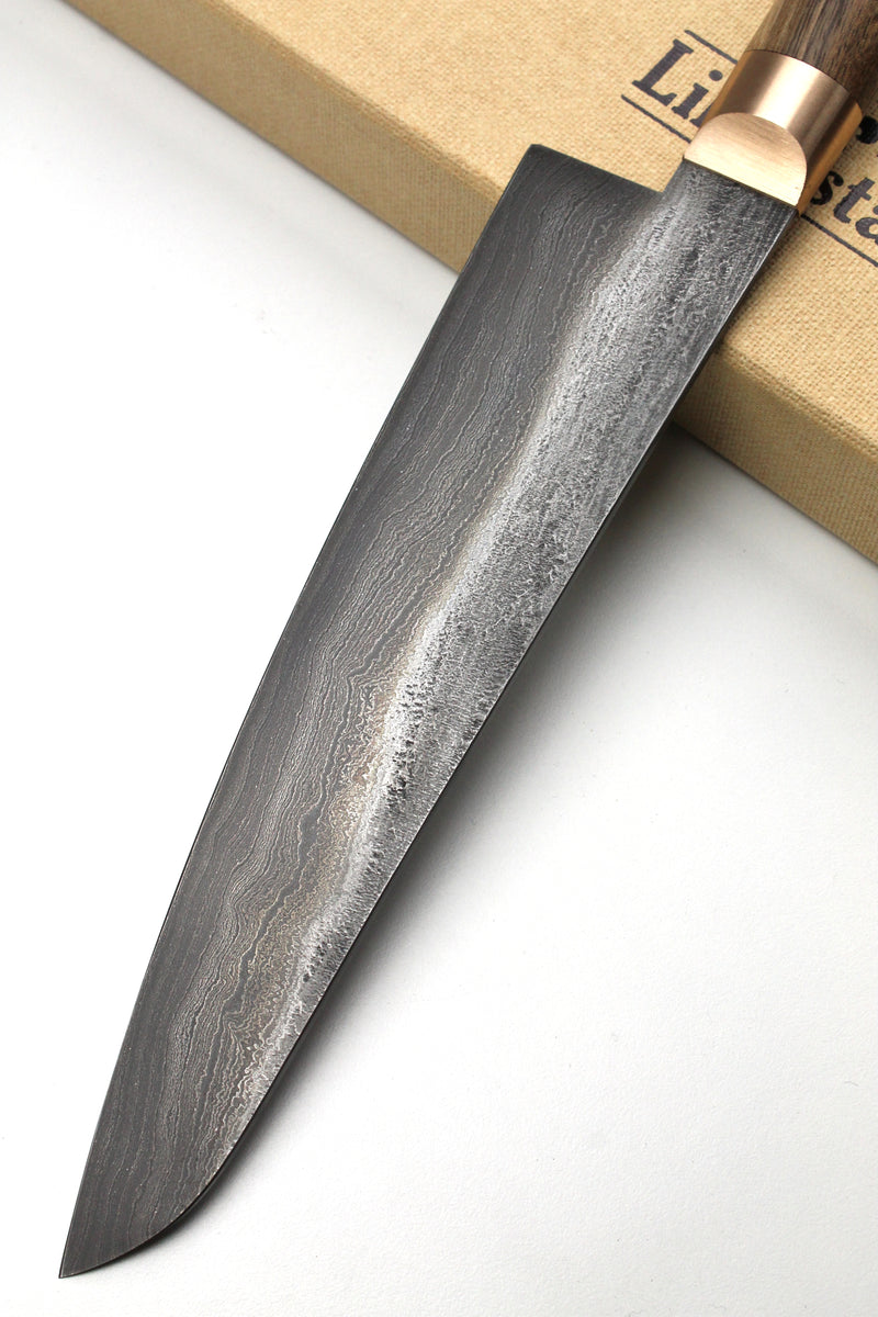 Damascus Gyuto 500L Walnut