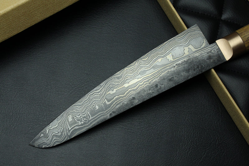 Black Damascus B&W Royal Ebony