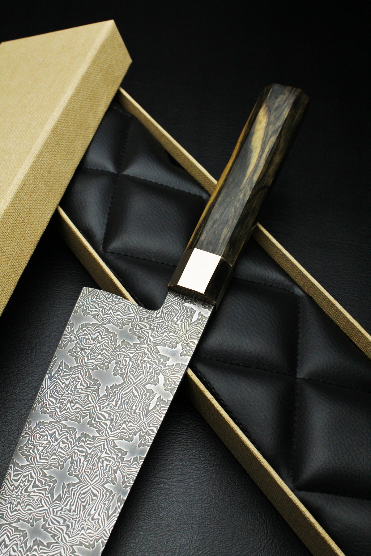 S Damast K-Tip Santoku